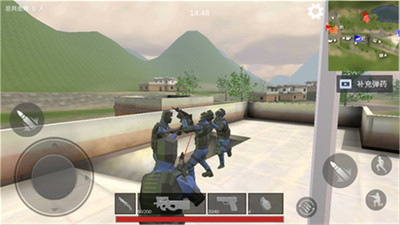模拟枪战游戏