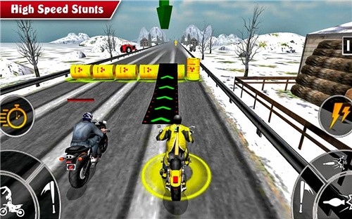 摩托车攻击赛3D破解版无限钻石下载