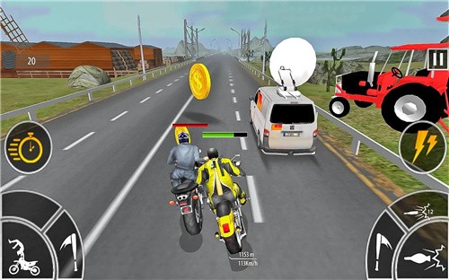 摩托车攻击赛3D游戏安卓版