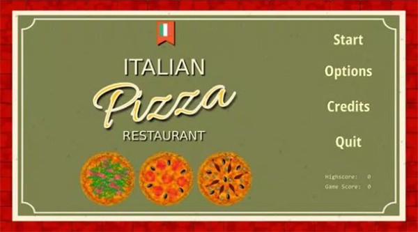 意大利披萨餐厅游戏