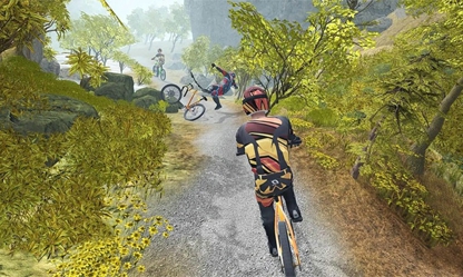 模拟登山自行车