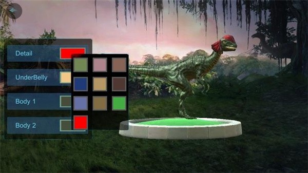 双脊龙恐龙模拟器