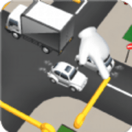 模拟车祸现场